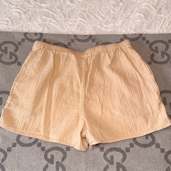 Wilfred Cotton Shorts, Cream, M - Picture 6 of 8